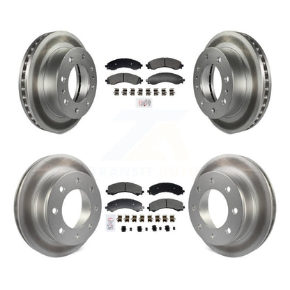 Kit de rotors de frein à revêtement semi-métallique avant et arrière, pour GMC Savana 2500 Chevrole