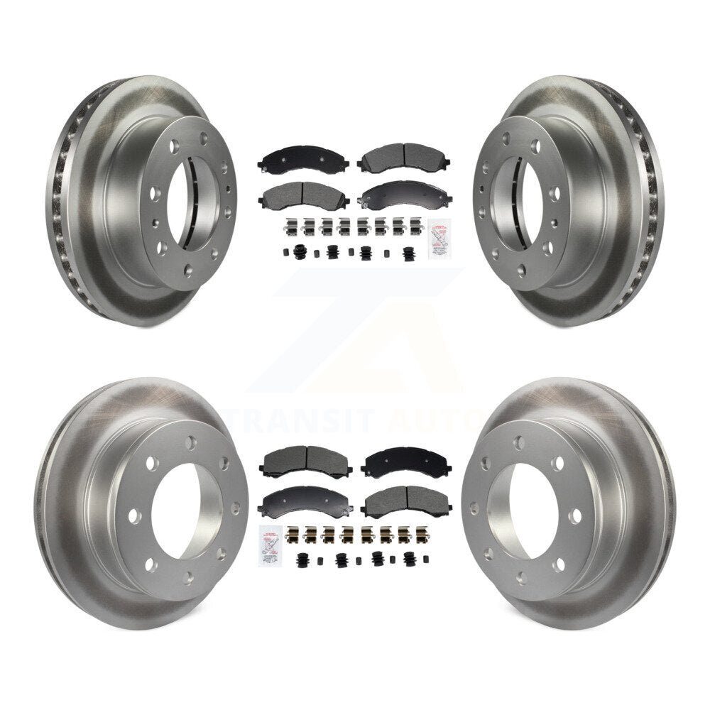 Kit de rotors de frein à revêtement semi-métallique avant et arrière, pour GMC Savana 2500 Chevrole