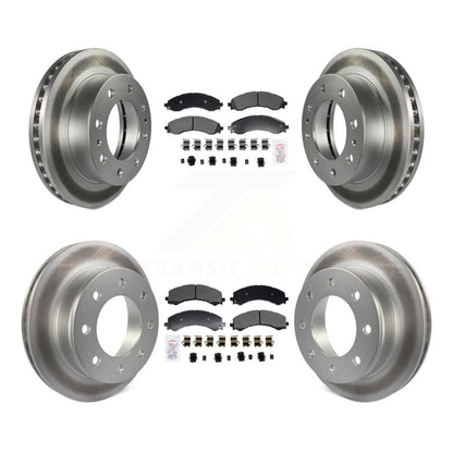 Kit de rotors de frein à revêtement semi-métallique avant et arrière, pour GMC Savana 2500 Chevrole