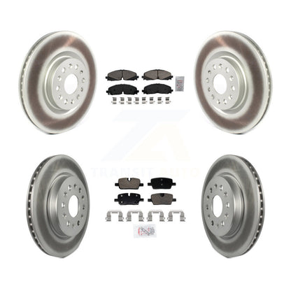 Kit de Rotor de frein enduit de plaquettes en céramique avant et arrière, pour Cadillac XT5 Buick autoclave XT