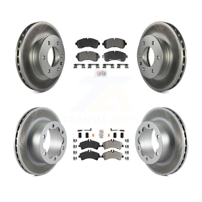 Kit de Rotor de frein à revêtement semi-métallique avant et arrière, pour Sprinter 3500 Dodge 3500X