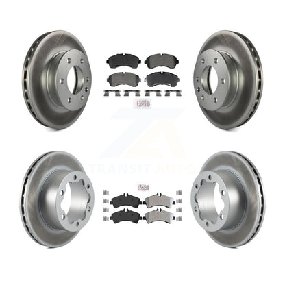 Kit de Rotor de frein à revêtement semi-métallique avant et arrière, pour Sprinter 3500 Dodge 3500X