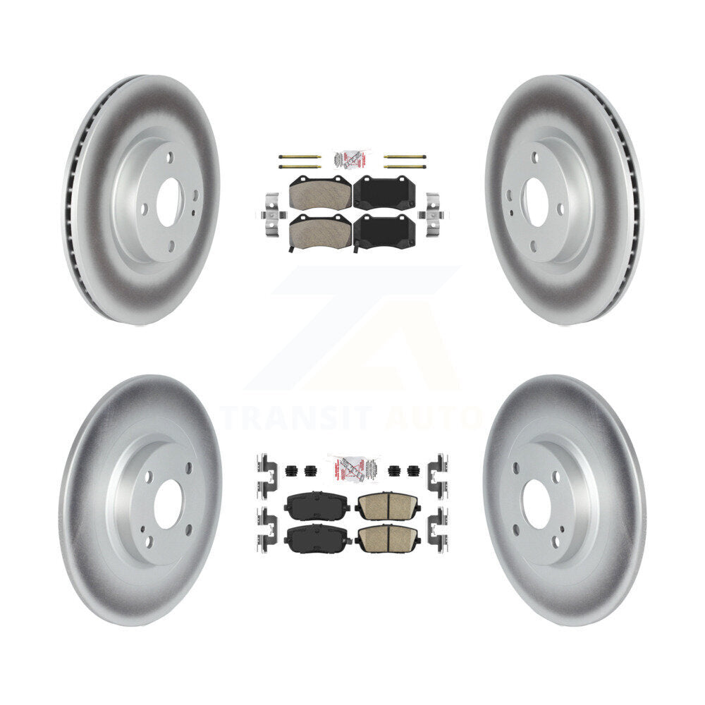 Kit de Rotor de frein avec revêtement de plaquettes en céramique, semi-métallique avant et arrière, pour Mazda MX-5 Miat
