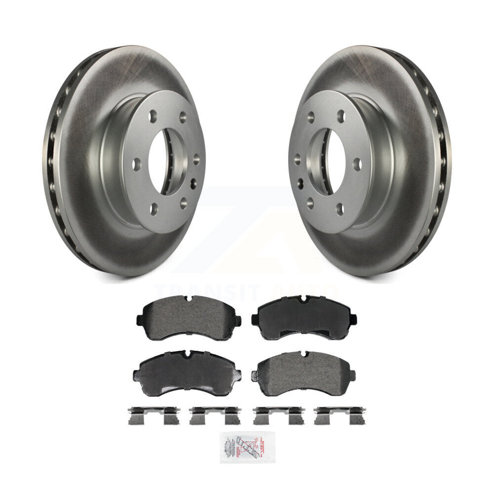 Kit de rotor de frein à revêtement avant et de plaquettes semi-métalliques pour Mercedes-Benz Sprinter 250