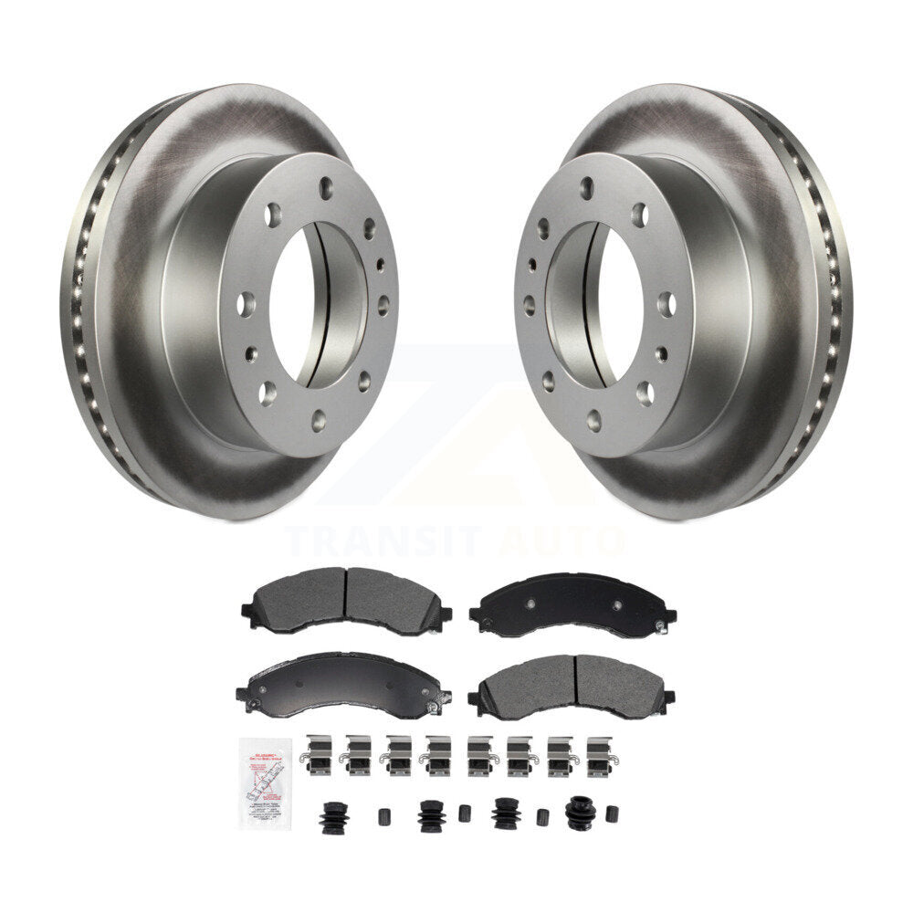 Kit de plaquettes de frein semi-métalliques pour rotors de frein avant, pour GMC Savana 3500 Chevrolet 450
