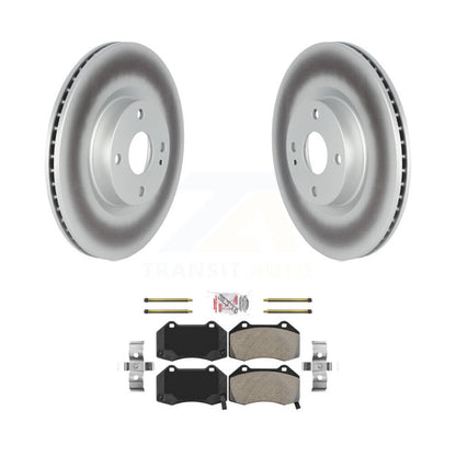 Rotors de frein à disque à revêtement avant et kit de plaquettes semi-métalliques pour Mazda MX-5 Miata