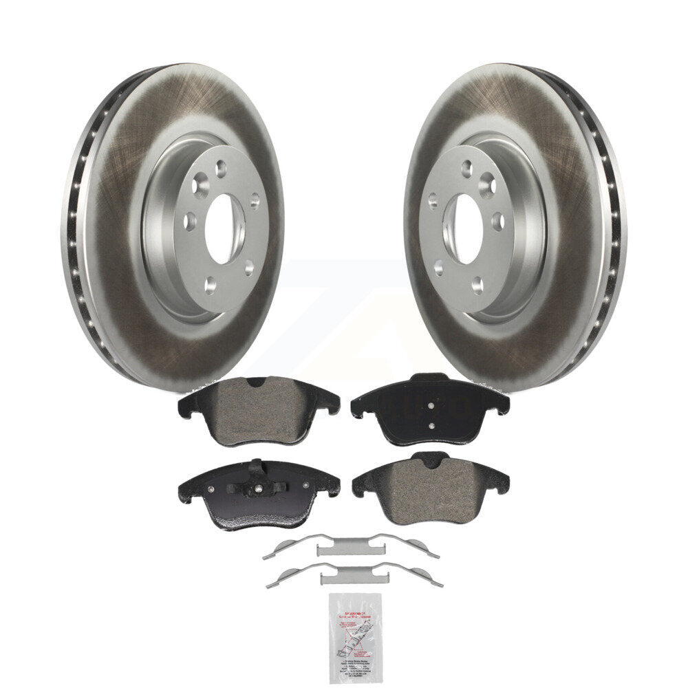 Kit de plaquettes semi-métalliques de Rotor de frein à revêtement avant, pour Volvo Land Rover Range Evoqu