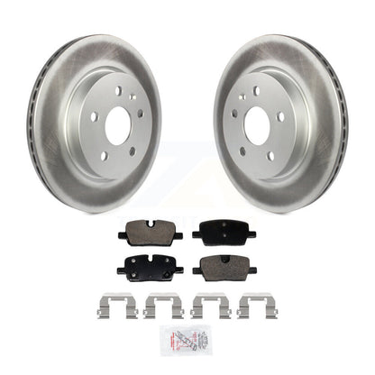 Kit de rotors de frein à disque à revêtement arrière et de plaquettes en céramique pour Cadillac CT5 KGA-106052