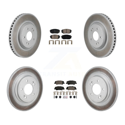 Kit de Rotor de frein à disque, revêtement de coussinets en céramique avant et arrière, pour Hyundai Tucson Kia Sportag