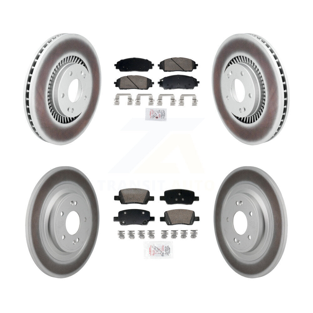 Kit de rotors de frein à disque avant et arrière en céramique, pour Kia Carniva 2022 – 2023