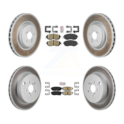 Kit de rotors de frein à revêtement en céramique avant et arrière, pour Toyota 19 86 avec frein Brembo