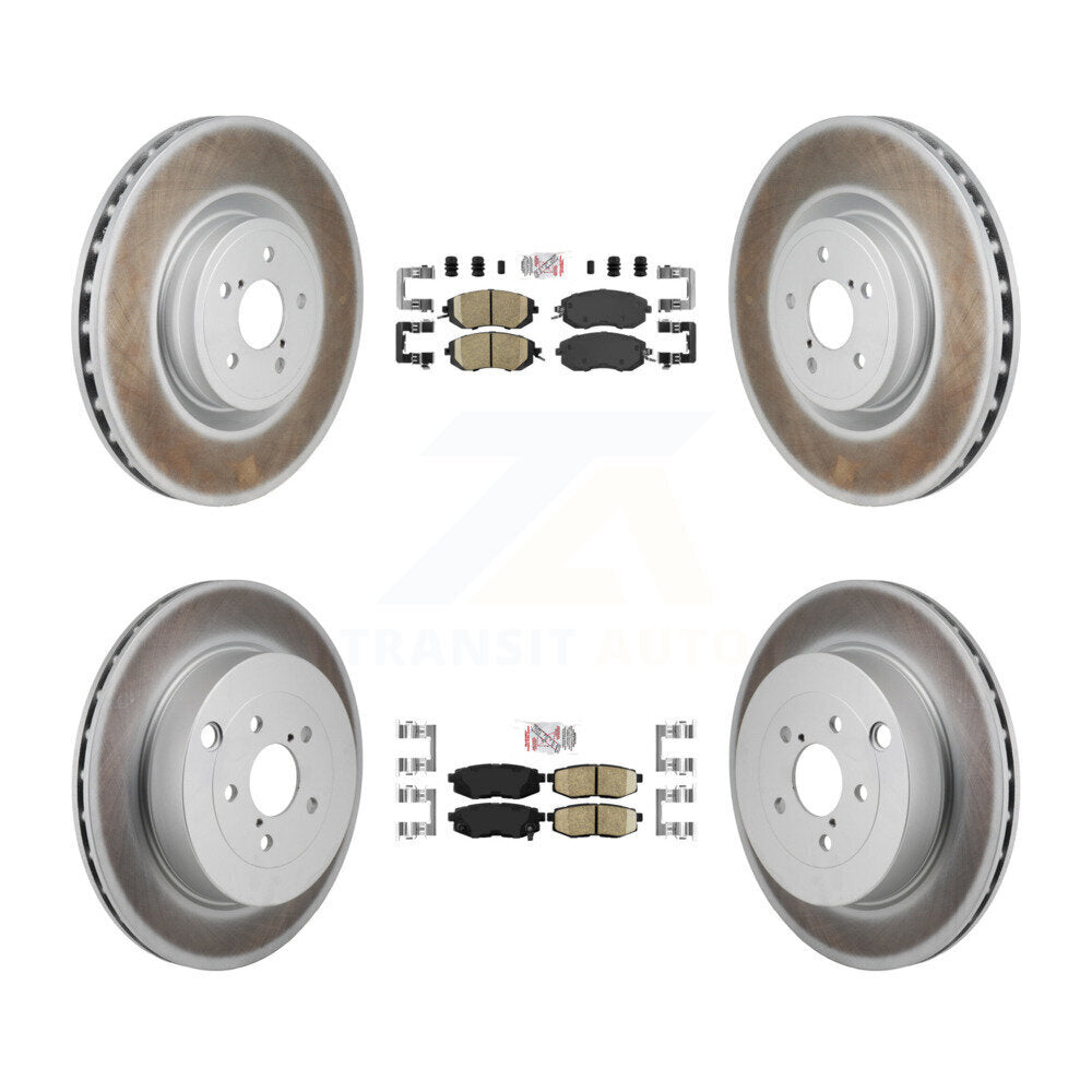 Kit de rotors de frein à revêtement en céramique avant et arrière, pour Toyota 19 86 avec frein Brembo