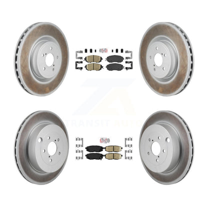 Kit de rotors de frein à revêtement en céramique avant et arrière, pour Toyota 19 86 avec frein Brembo