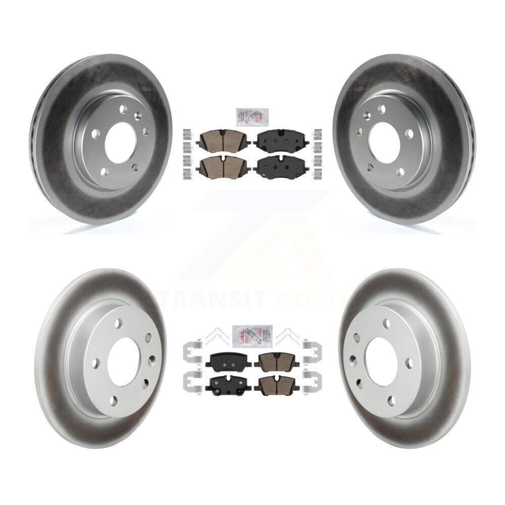 Kit de Rotor de frein enduit de plaquettes en céramique avant et arrière, pour Chevrolet Trailblazer Buick G