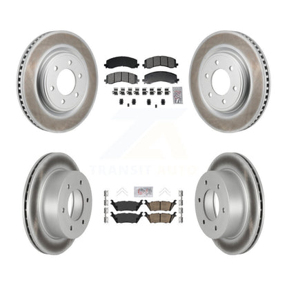 Kit de Rotor de frein avant et arrière semi-métallique avec revêtement en céramique, pour Ford Bronco 3.0