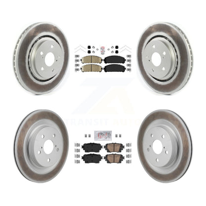 Kit de plaquettes en céramique avant et arrière et Rotor de frein revêtu, pour Lexus NX350h NX35 2022 – 2023