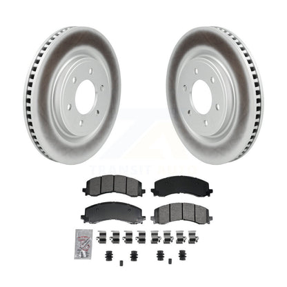 Kit de plaquettes de frein semi-métalliques pour rotors de frein avant pour Ford F-150 Lightnin 2022 – 2023