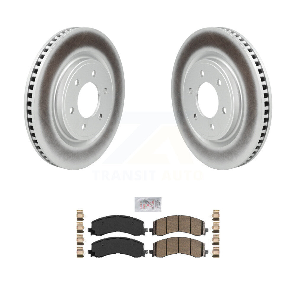 Kit de plaquettes de frein à disque en céramique, avec revêtement avant, pour Ford F-150 Lightnin 2022 – 2023