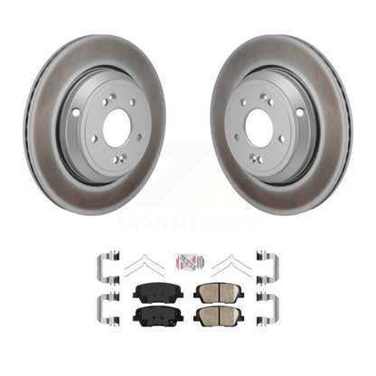 Rotor de frein à disque à revêtement arrière et Kit de plaquettes en céramique pour Genesis G70 Kia Stinger G8