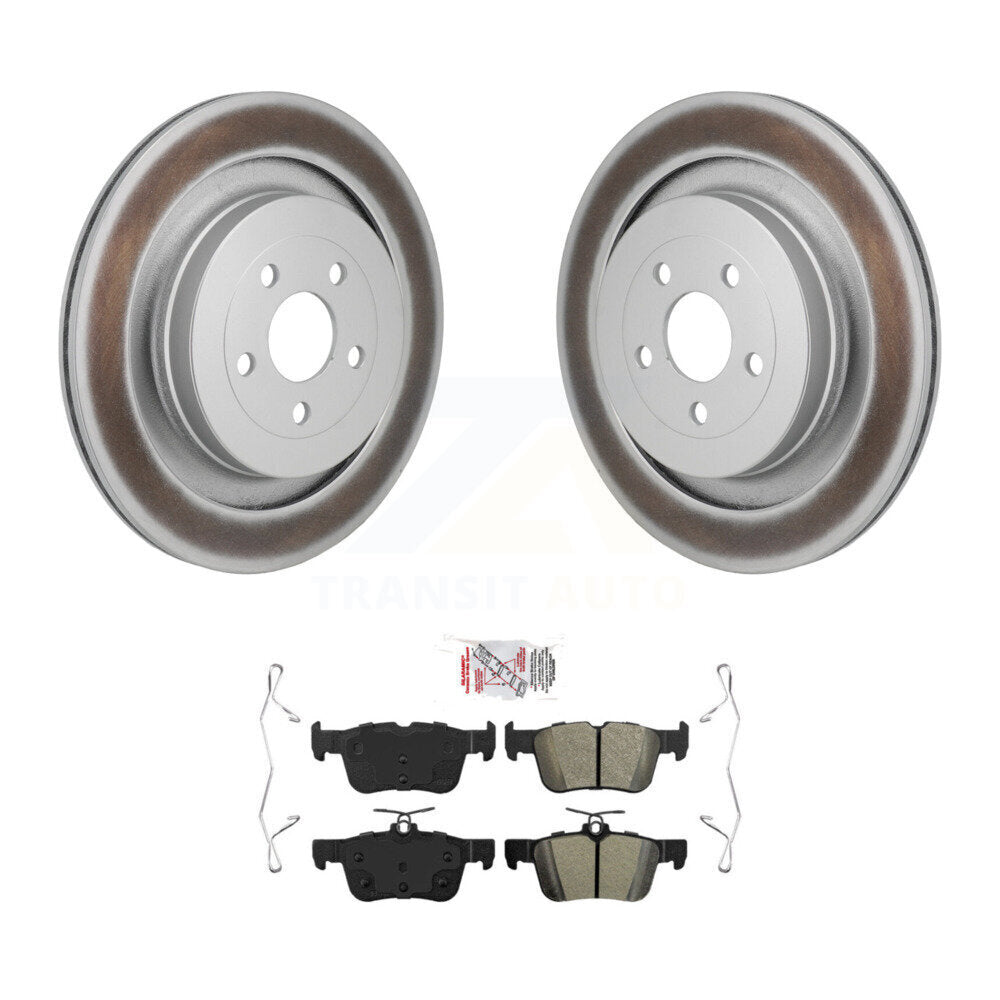 Kit de plaquettes de frein à disque semi-métalliques pour rotors de frein arrière, pour Ford Edge Lincoln Nautilu