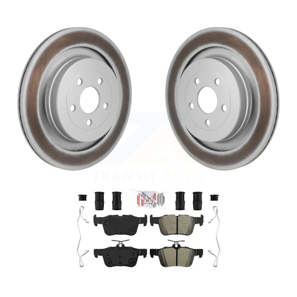 Kit de plaquettes de frein à disque semi-métalliques pour rotors de frein arrière, pour Ford Edge Lincoln Nautilu