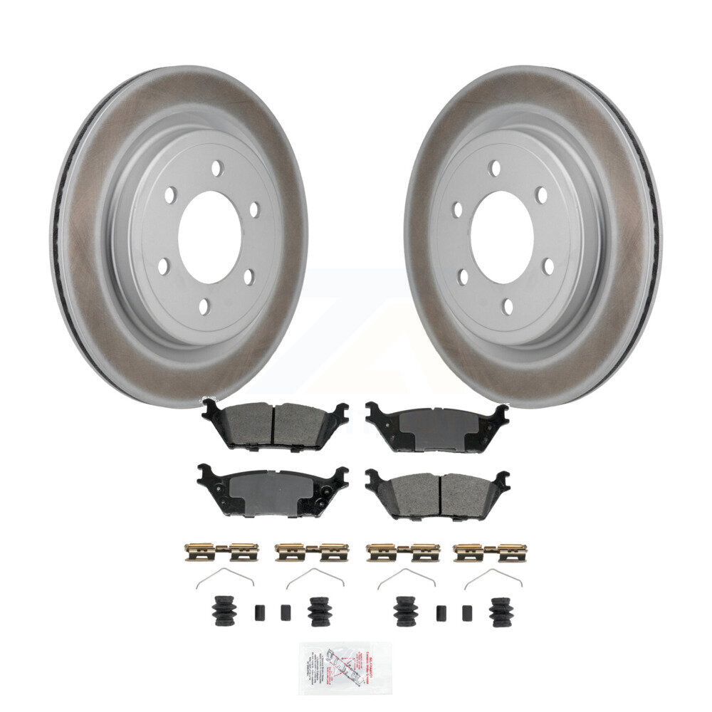 Kit de plaquettes de frein semi-métalliques pour rotors de frein arrière, pour Ford F-150 Lightning Expeditio