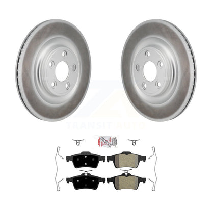 Kit de plaquettes de frein semi-métalliques avec revêtement arrière pour Jaguar XJ Base 2016 avec 3.0