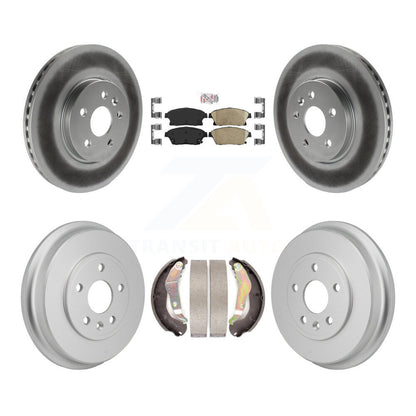 Kit de tambour avec revêtement en céramique, Rotors de frein avant et arrière, pour Chevrolet Tra 2013 – 2017