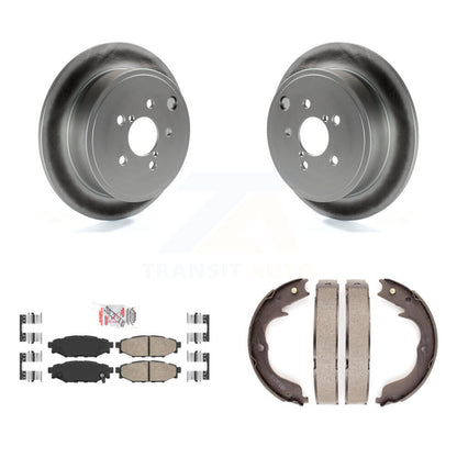 Kit de chaussures de stationnement avec Rotors recouverts de disque arrière, tampons en céramique, pour Subaru Impreza Legac