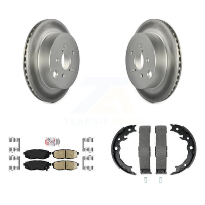 Kit de chaussures de stationnement avec Rotors recouverts de disque arrière, tampons en céramique, pour Subaru Forester 2.0L