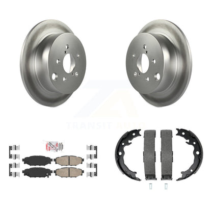 Kit de plaquettes en céramique et de chaussures de stationnement, Rotors recouverts de disques arrière, pour Subaru Crosstrek X