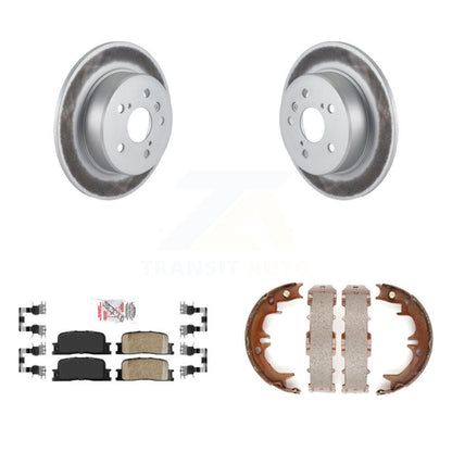Kit de chaussures de stationnement, Rotors recouverts de disque arrière, tampons en céramique, pour Toyota Highlander AW