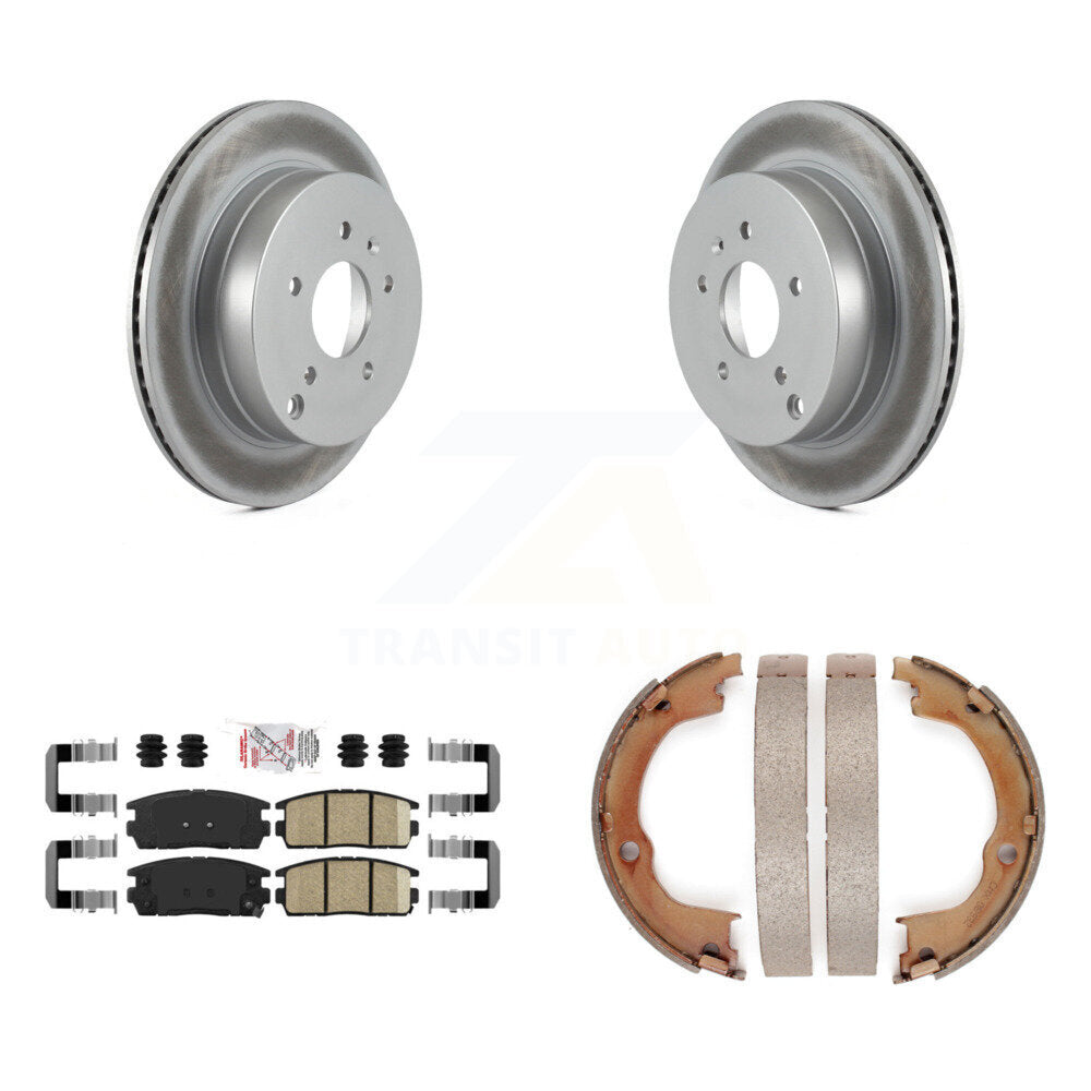 Kit de chaussures de stationnement avec Rotors recouverts de disques arrière, tampons en céramique, pour Chevrolet Equinox Vu