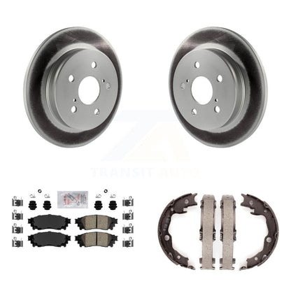 Kit de patins en céramique et de chaussures de stationnement, Rotors recouverts de disques arrière, pour Toyota Camry RAV