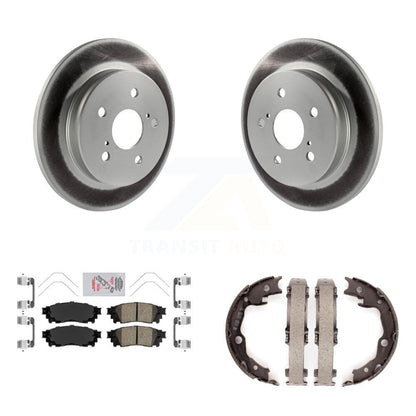 Kit de patins en céramique et de chaussures de stationnement, Rotors recouverts de disques arrière, pour Toyota Camry RAV