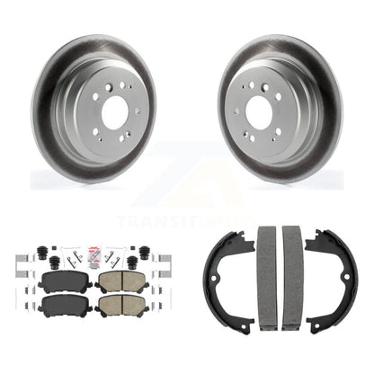 Kit de chaussures de stationnement avec Rotors recouverts de disques arrière, tampons en céramique, pour Honda Pilot Ridgelin