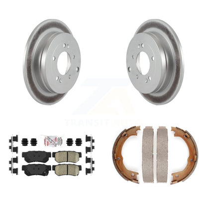 Kit de plaquettes en céramique et de chaussures de stationnement pour Rotors arrière avec revêtement de disque, pour Hyundai Azer 06-09