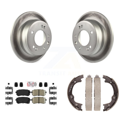 Kit de chaussures de frein de stationnement, Rotors recouverts de disques arrière, plaquettes en céramique, pour Hyundai Tucson