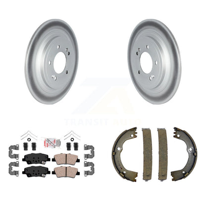 Kit de chaussures de stationnement avec Rotors recouverts de disque arrière, tampons en céramique, pour Kia Sportage Hyundai