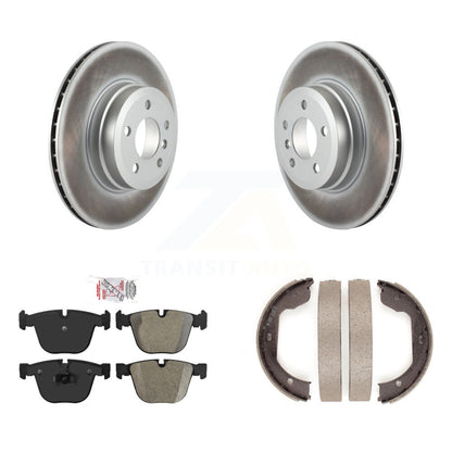 Kit de patins de frein de stationnement, Rotors à revêtement de disque arrière, plaquettes semi-métalliques, pour BMW X5 X
