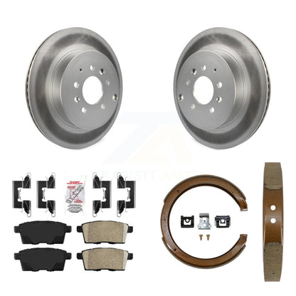 Kit de chaussures de stationnement avec Rotors recouverts de disque arrière, tampons en céramique, pour Mazda CX-9 2007 – 2012
