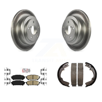 Kit de plaquettes en céramique et de chaussures de stationnement pour Rotors arrière avec revêtement de disque, pour Subaru Impreza Saa