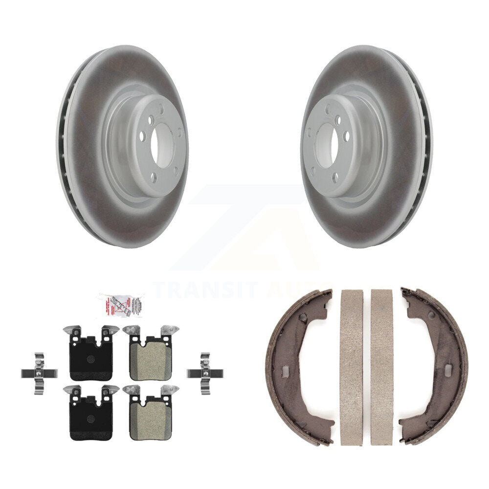 Kit de chaussures de stationnement avec disques semi-métalliques, Rotors recouverts de disques arrière, pour BMW 230i xDriv