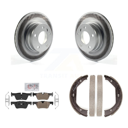 Kit de patins de frein de stationnement, Rotors à revêtement de disque arrière, plaquettes semi-métalliques, pour BMW 328i