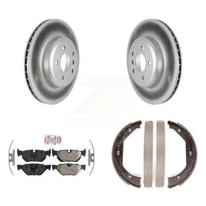 Kit de chaussures de stationnement avec disques semi-métalliques, Rotors recouverts de disques arrière, pour BMW 328i xDriv