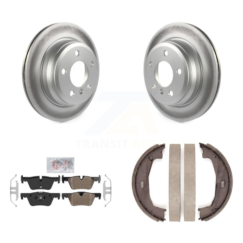 Kit de chaussures de stationnement avec disques semi-métalliques, Rotors recouverts de disques arrière, pour BMW 320i xDriv