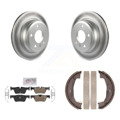 Kit de chaussures de stationnement avec disques semi-métalliques, Rotors recouverts de disques arrière, pour BMW 320i xDriv