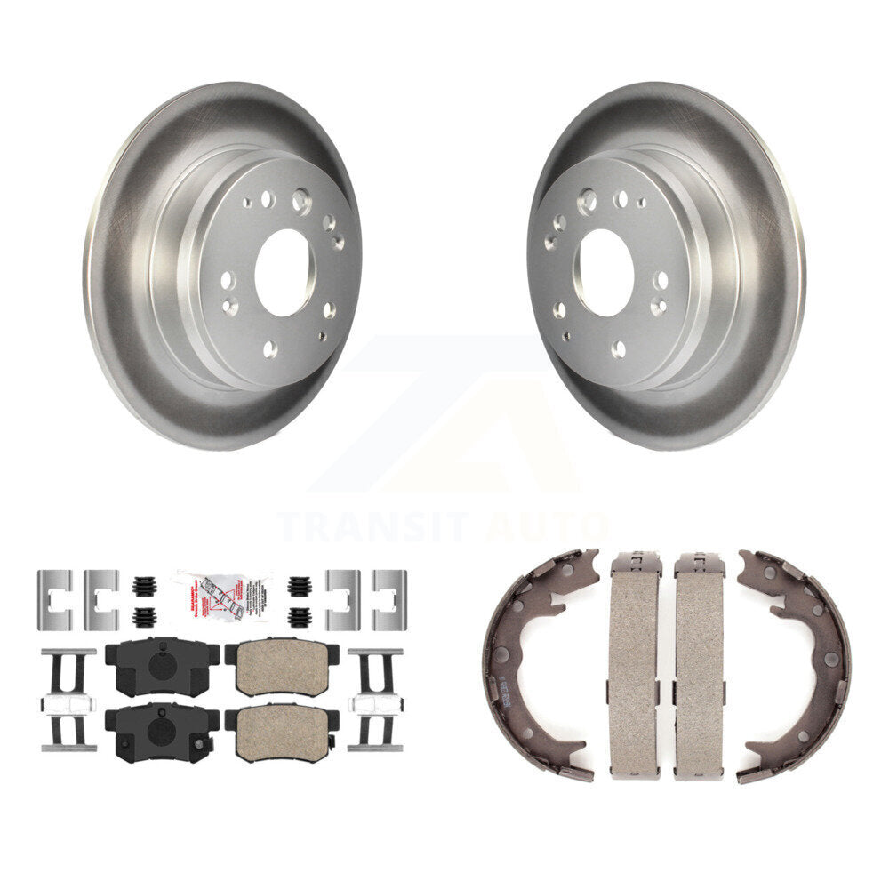 Kit de chaussures de frein de stationnement, Rotors recouverts de disques arrière, plaquettes en céramique, pour Acura TL Honda