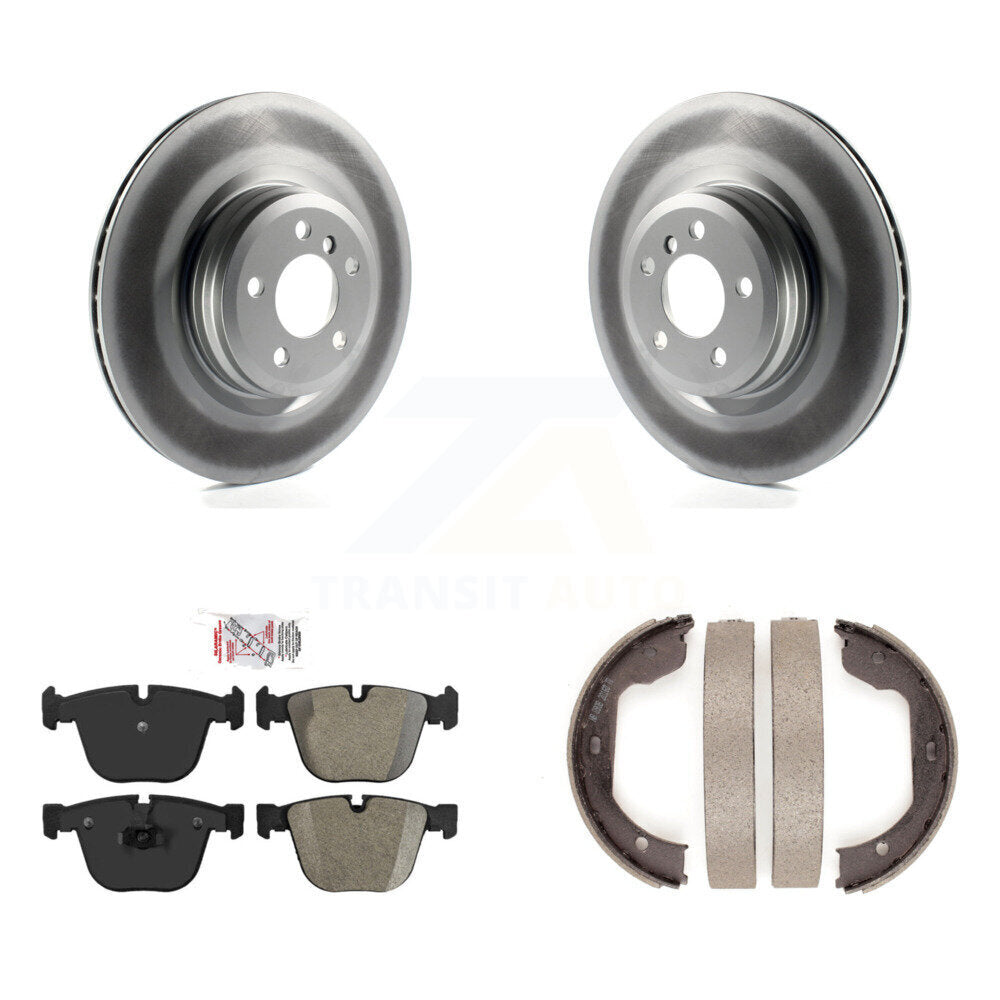 Kit de chaussures de stationnement avec disques semi-métalliques, Rotors recouverts de disques arrière, pour BMW 750i xDriv