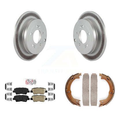 Kit de chaussures de stationnement avec Rotors recouverts de disques arrière, tampons en céramique, pour Kia Amanti 2007 – 2009